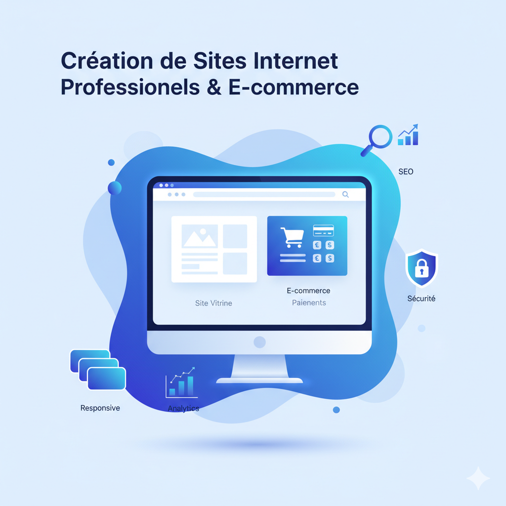 Création de Sites Internet Professionnels & E-commerce